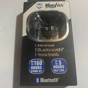 NIB Long Life Blue Fox Universal Bluetooth Headset